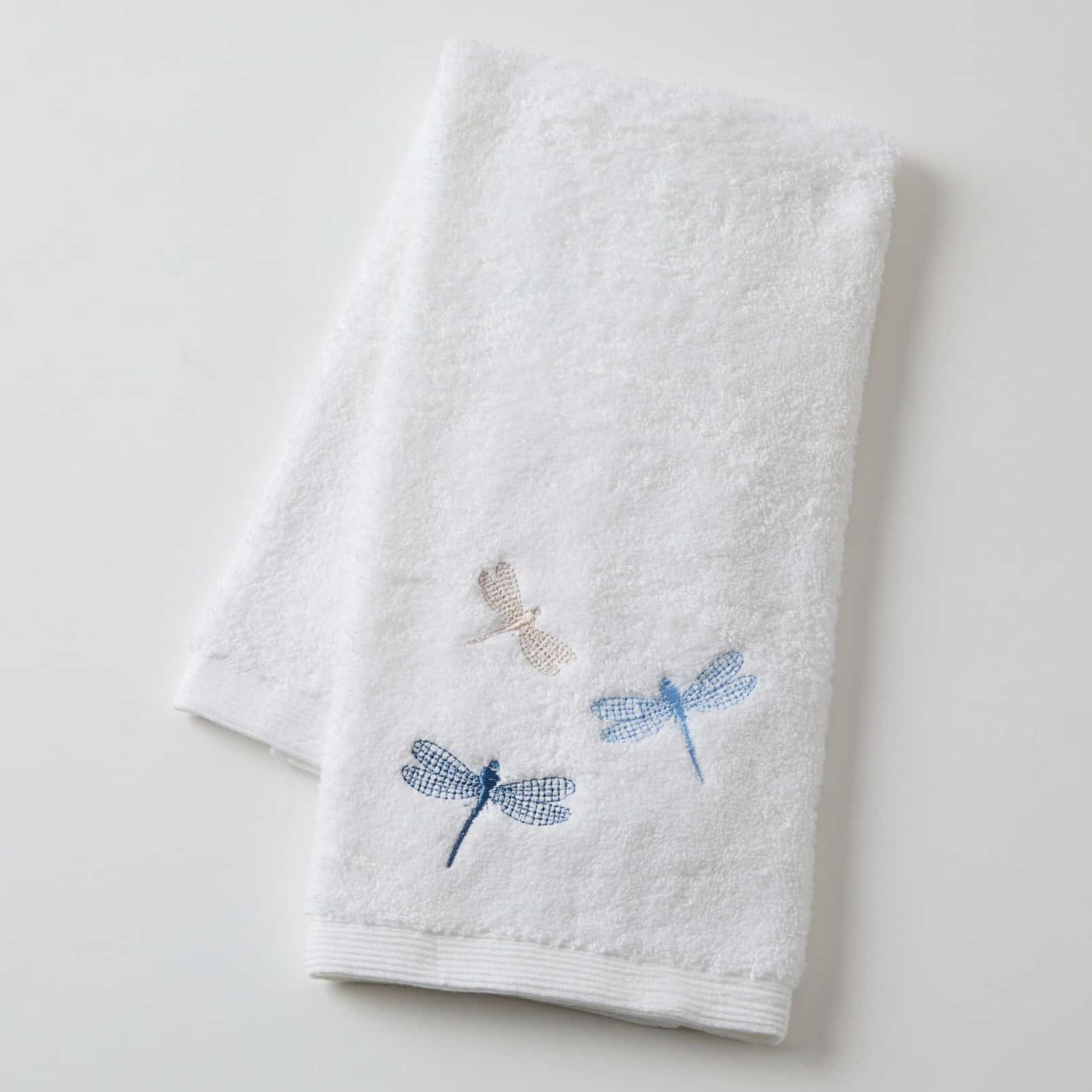 Blue best sale decorative towels